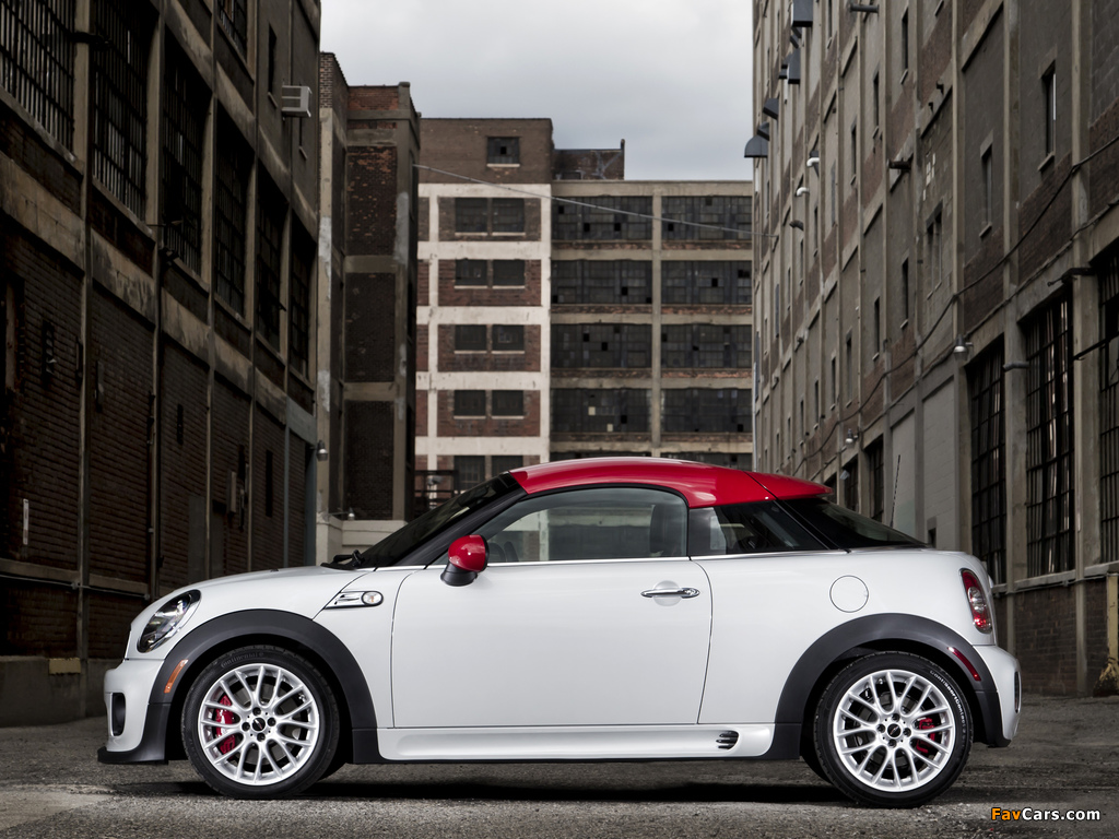 MINI John Cooper Works Coupe US-spec (R58) 2011 wallpapers (1024 x 768)