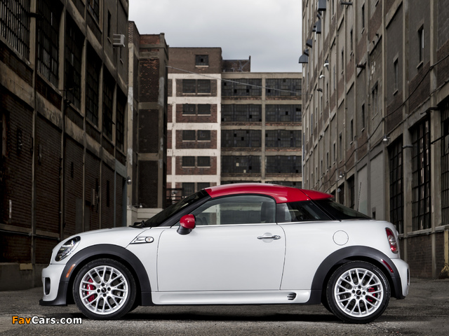 MINI John Cooper Works Coupe US-spec (R58) 2011 wallpapers (640 x 480)