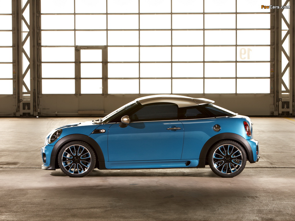 MINI Coupe Concept (R58) 2009 wallpapers (1024 x 768)