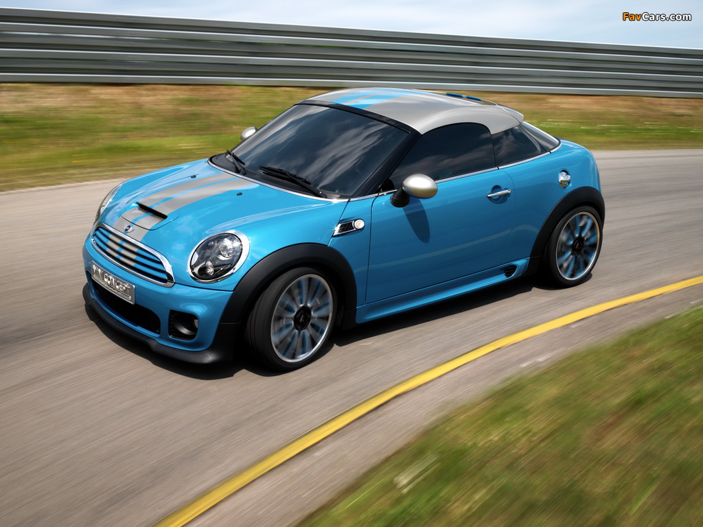 MINI Coupe Concept (R58) 2009 wallpapers (1024 x 768)