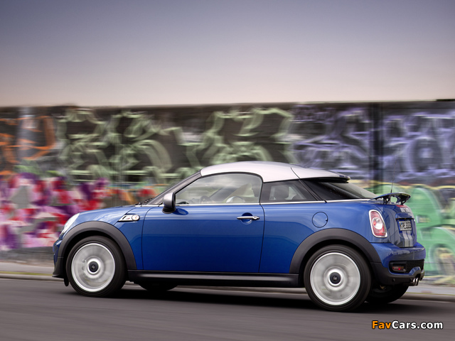 MINI Cooper S Coupe (R58) 2011 wallpapers (640 x 480)