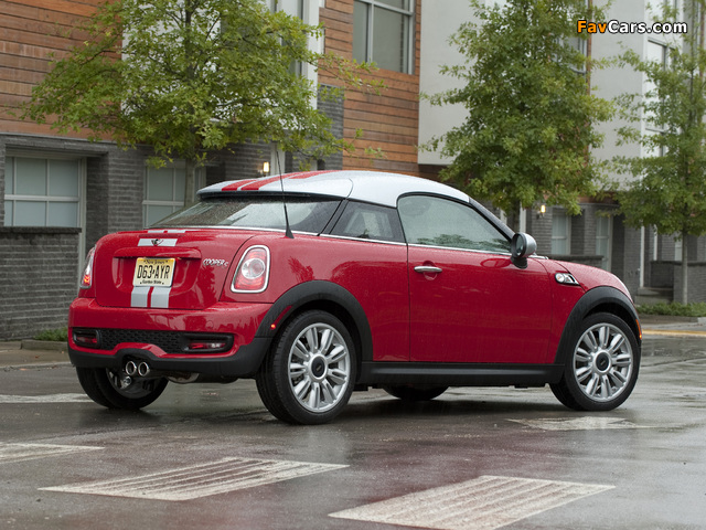 MINI Cooper S Coupe US-spec (R58) 2011 wallpapers (640 x 480)