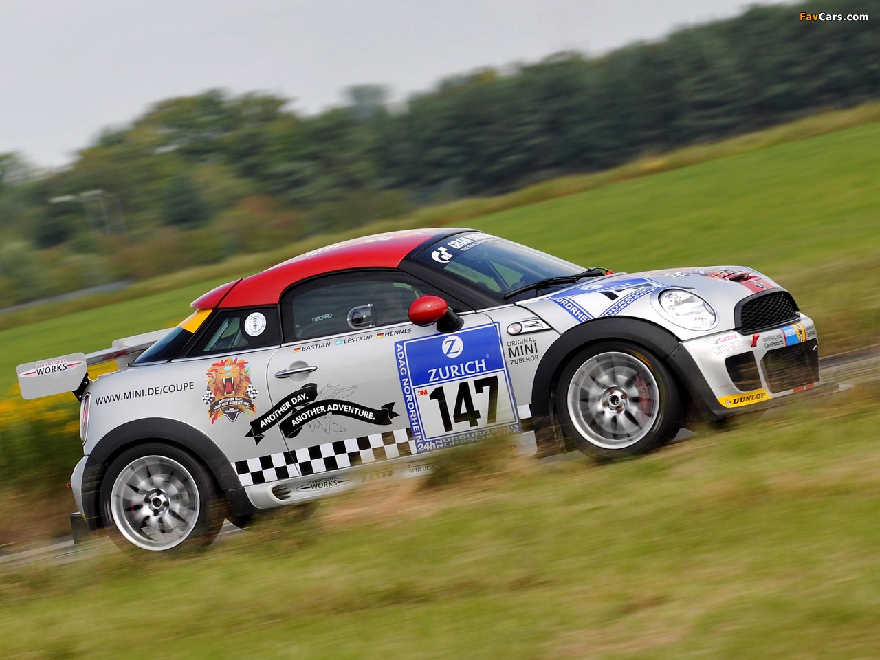 MINI John Cooper Works Coupe Endurance (R58) 2011 wallpapers (1280 x 960)