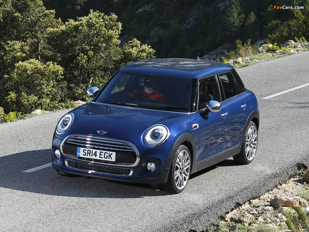 Images of Mini Cooper D 5-door UK-spec 2014 (1024 x 768)