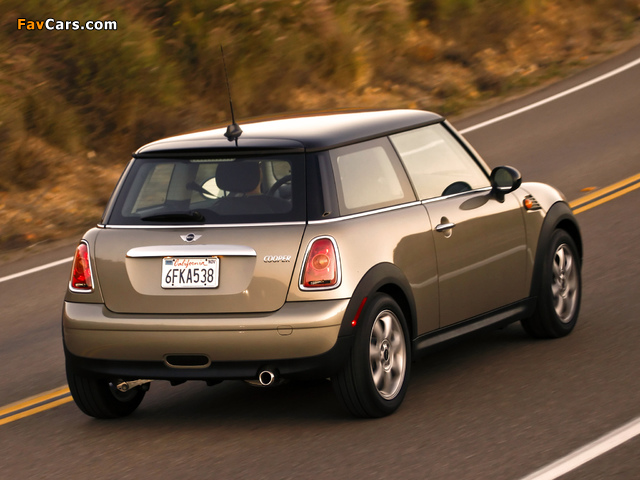 Mini Cooper US-spec (R56) 2006–10 wallpapers (640 x 480)