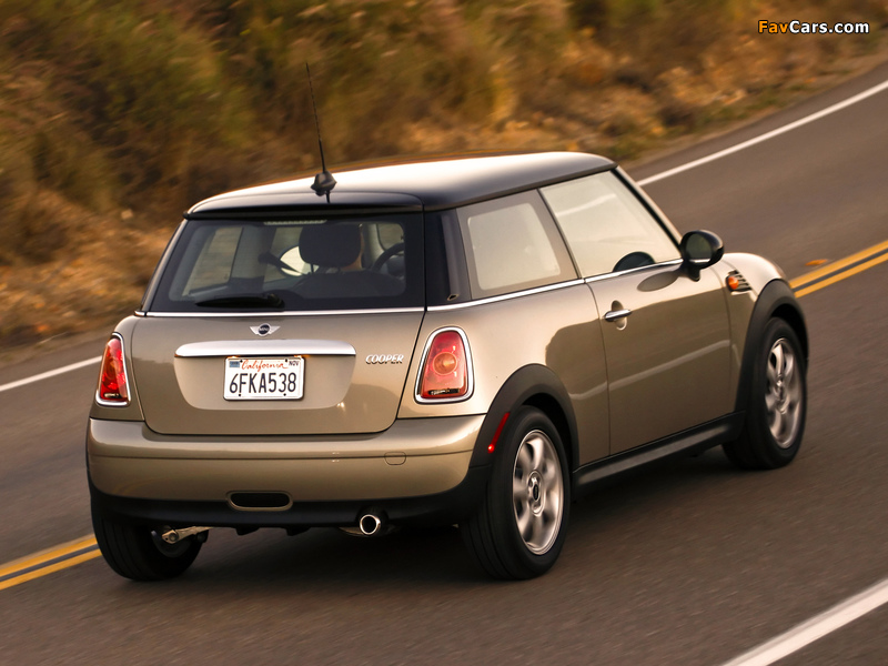 Mini Cooper US-spec (R56) 2006–10 wallpapers (800 x 600)