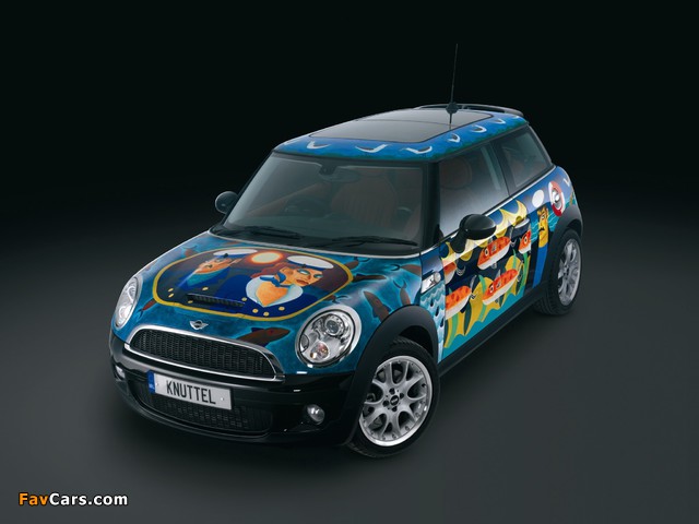 Mini Cooper S Art Car by Graham Knuttel (R56) 2007 pictures (640 x 480)