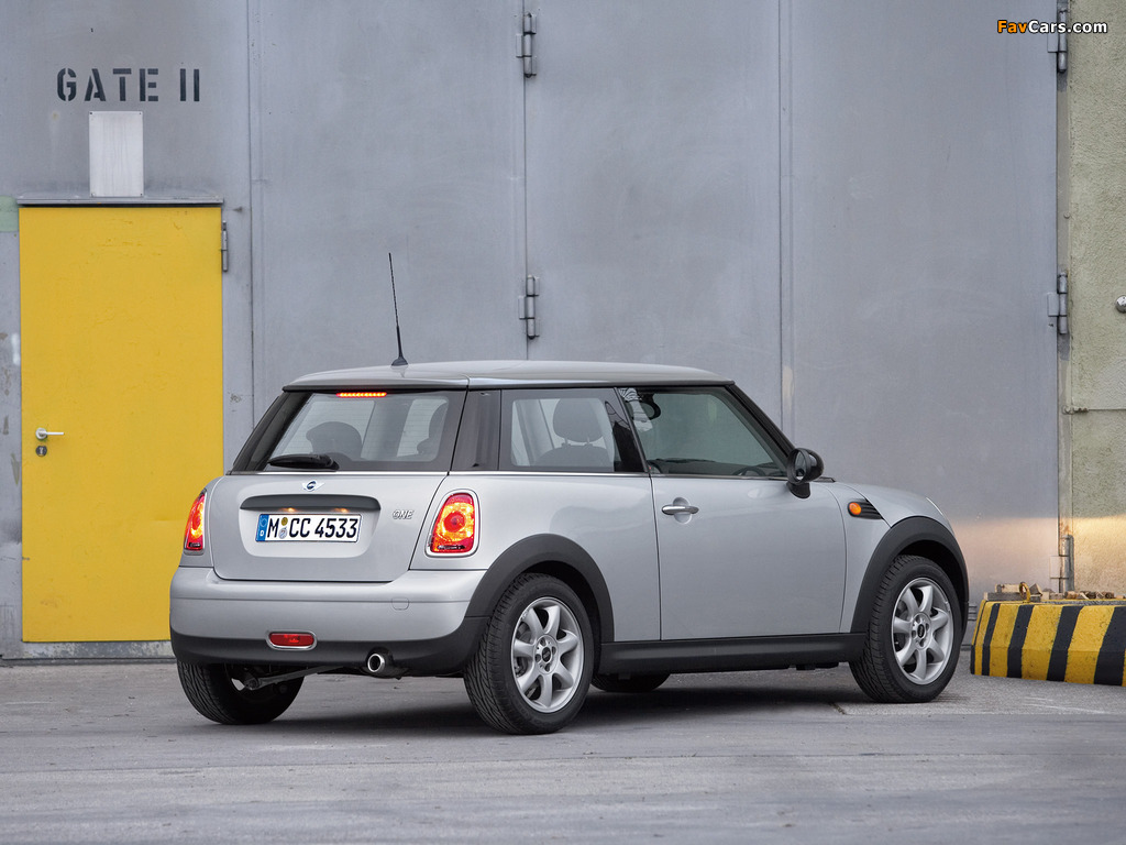 Mini One (R56) 2007–10 wallpapers (1024 x 768)