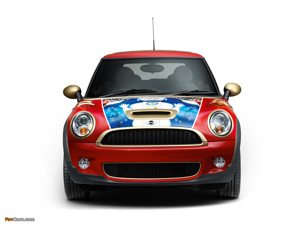 Mini Cooper S Art Car by George Harrison (R56) 2009 images (1024 x 768)