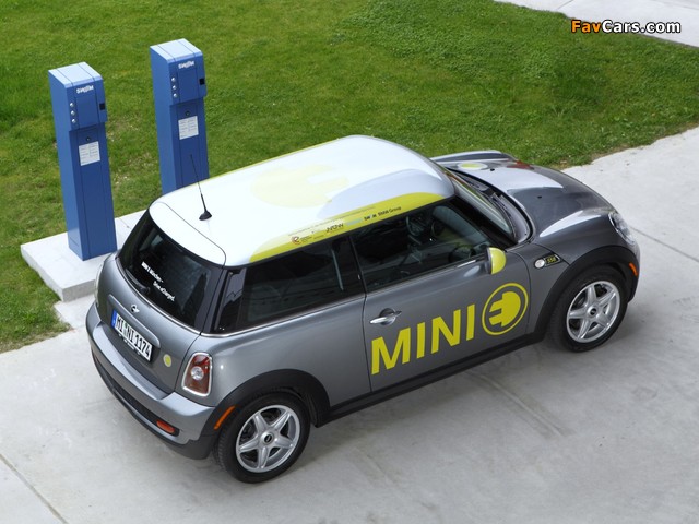 Mini E (R56) 2009–14 pictures (640 x 480)
