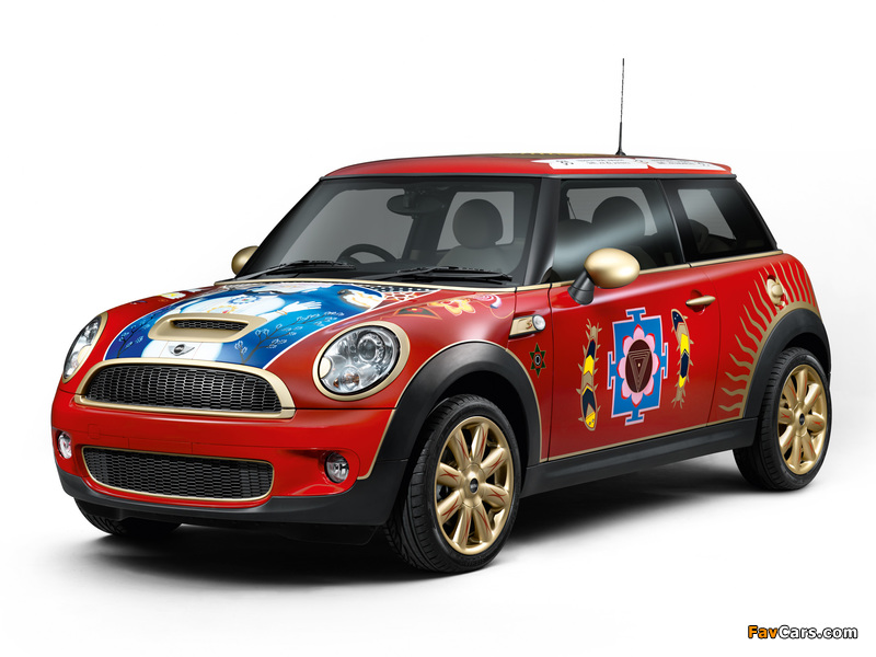 Mini Cooper S Art Car by George Harrison (R56) 2009 pictures (800 x 600)