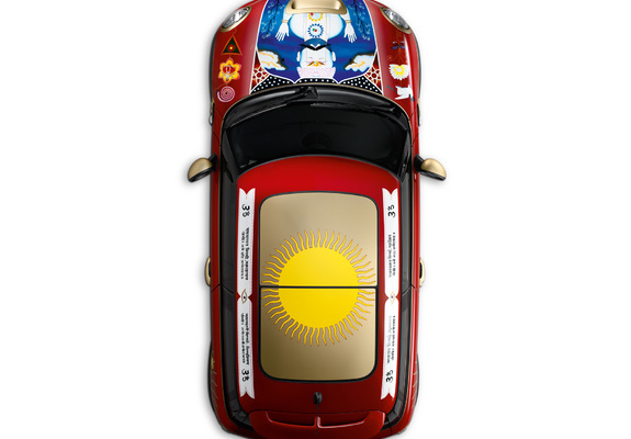 Mini Cooper S Art Car by George Harrison (R56) 2009 wallpapers