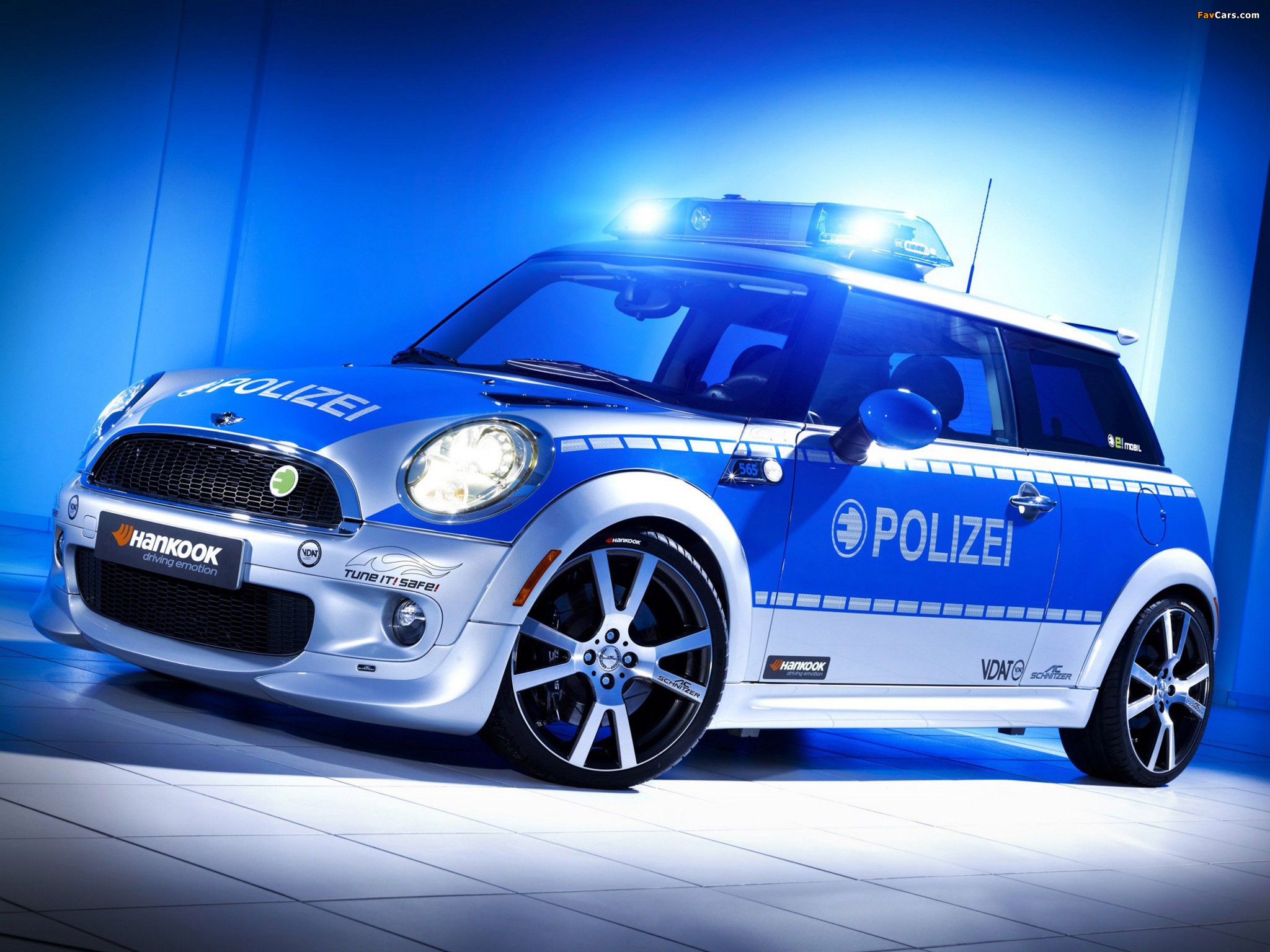 AC Schnitzer Mini E Polizei Tune it! Safe! Concept (R56) 2010 pictures (2048 x 1536)