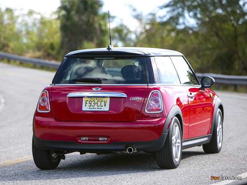 Mini Cooper US-spec (R56) 2010–14 pictures (800 x 600)