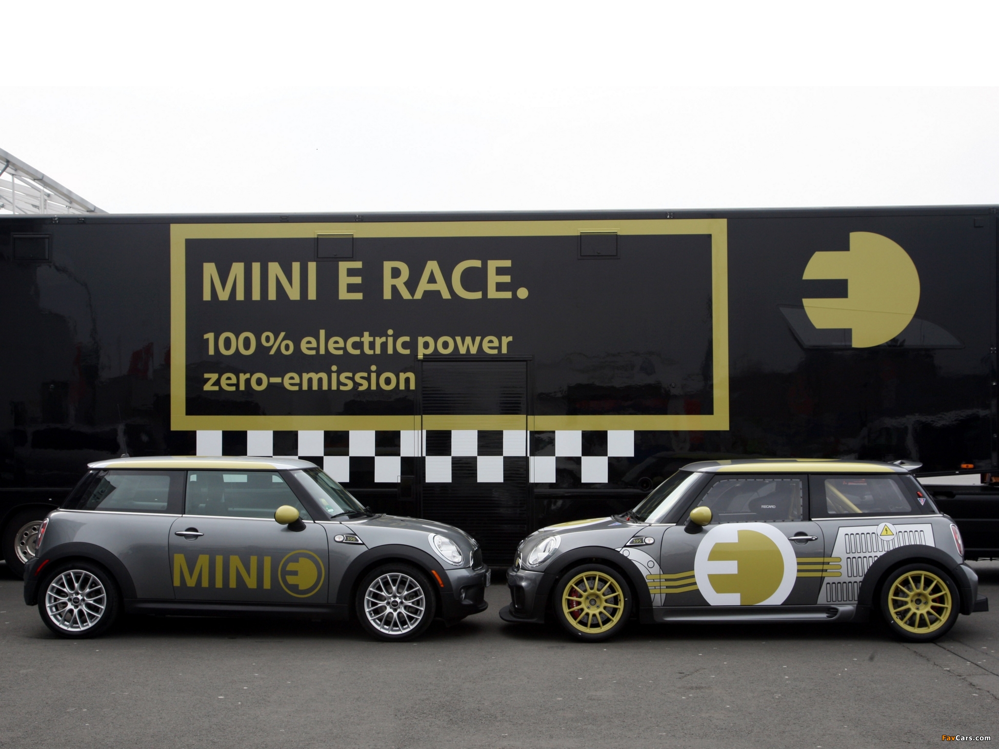 Mini E Race (R56) 2010 wallpapers (2048 x 1536)