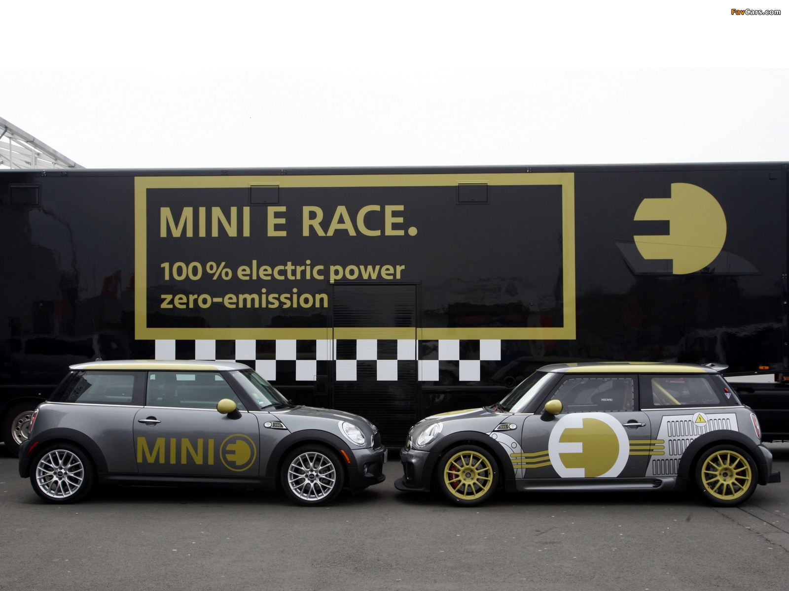 Mini E Race (R56) 2010 wallpapers (1600 x 1200)