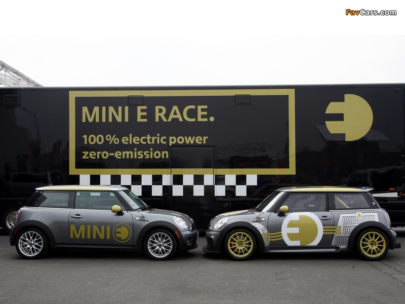 Mini E Race (R56) 2010 wallpapers (800 x 600)
