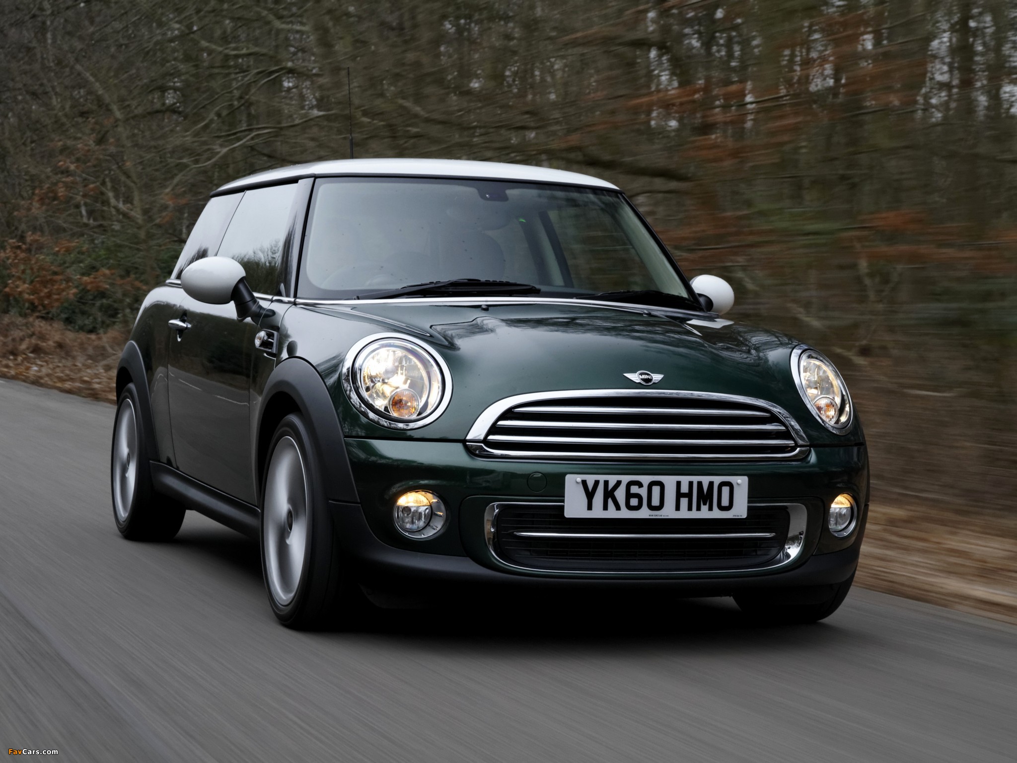 Mini Cooper UK-spec (R56) 2010–14 wallpapers (2048 x 1536)