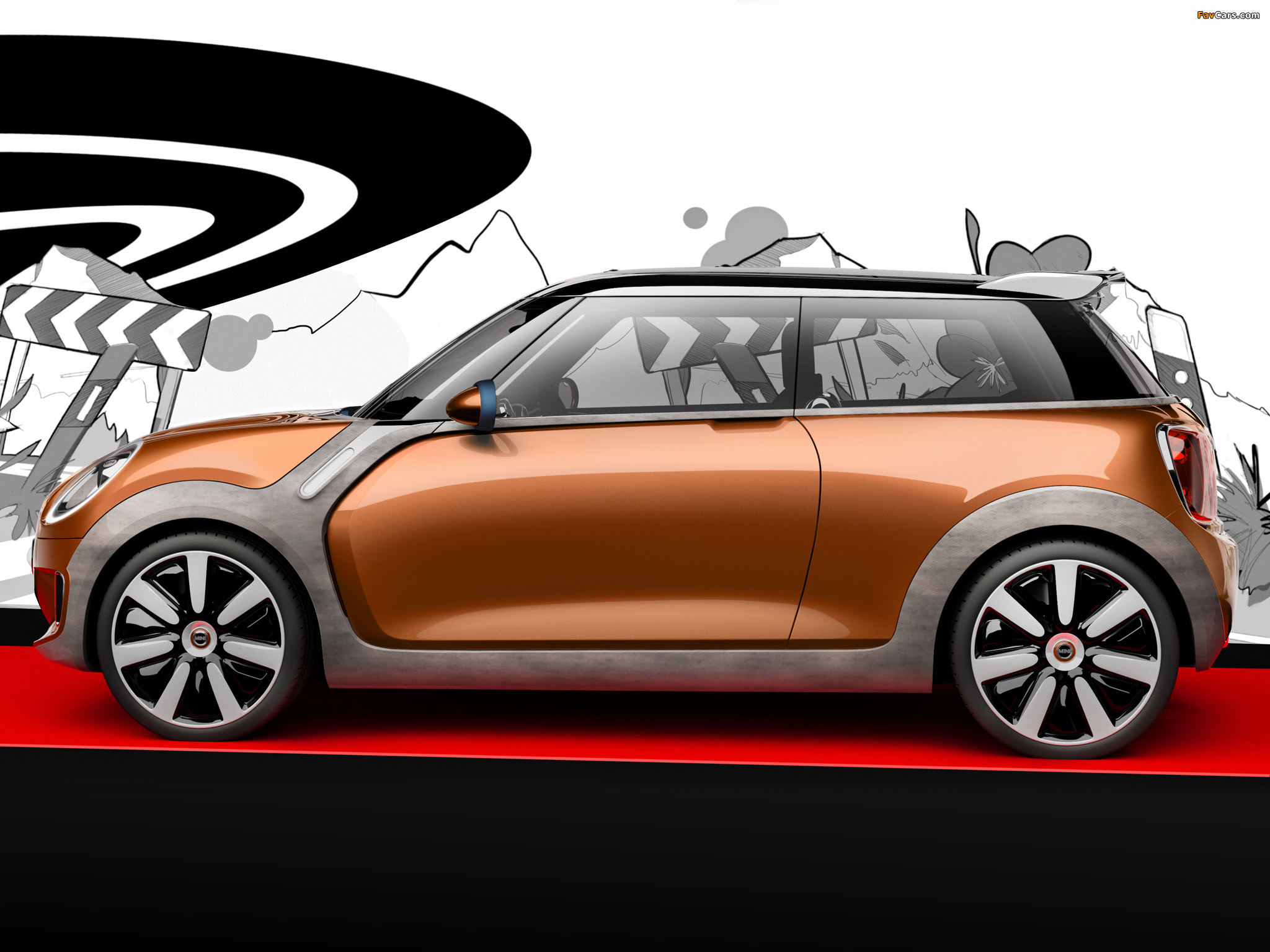 Mini Vision Concept (F56) 2013 wallpapers (2048 x 1536)