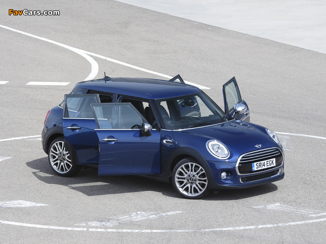 Mini Cooper D 5-door UK-spec 2014 images (640 x 480)