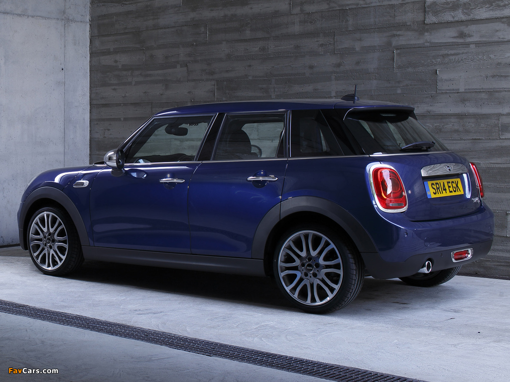 Mini Cooper D 5-door UK-spec 2014 images (1024 x 768)