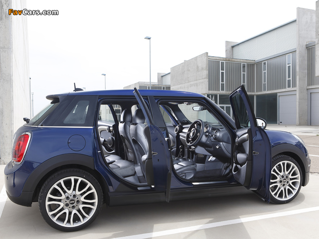 Mini Cooper D 5-door UK-spec 2014 images (640 x 480)