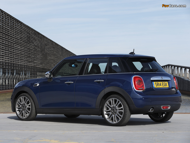 Mini Cooper D 5-door UK-spec 2014 wallpapers (800 x 600)