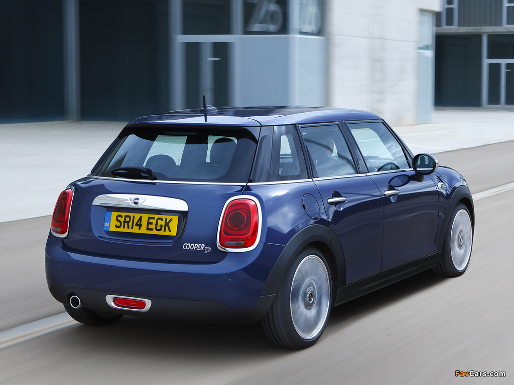 Photos of Mini Cooper D 5-door UK-spec 2014 (1024 x 768)