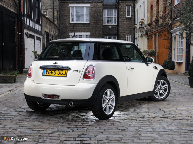 Pictures of Mini One D UK-spec (R56) 2010–14 (800 x 600)