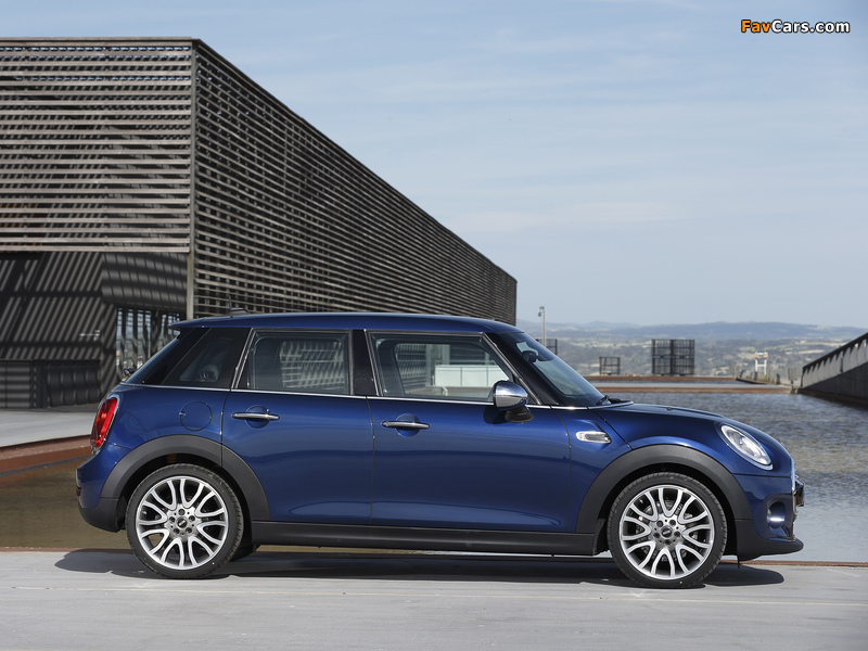 Pictures of Mini Cooper D 5-door UK-spec 2014 (800 x 600)