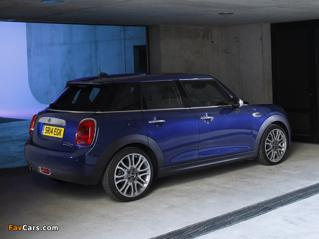 Pictures of Mini Cooper D 5-door UK-spec 2014 (640 x 480)