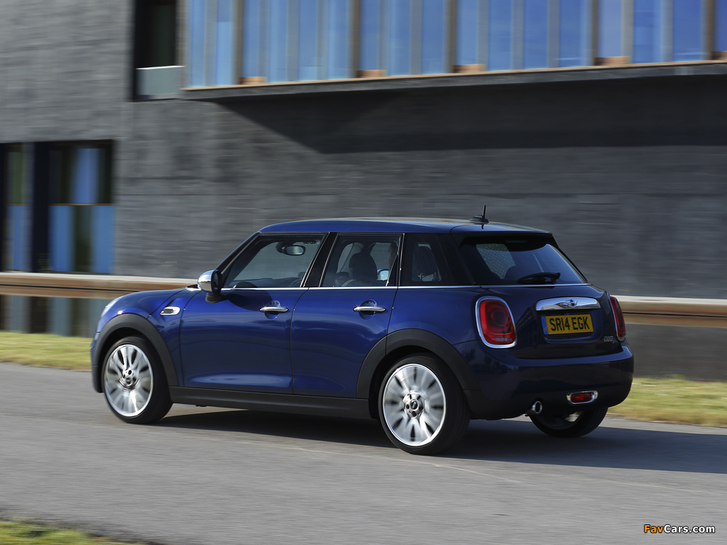 Pictures of Mini Cooper D 5-door UK-spec 2014 (1024 x 768)