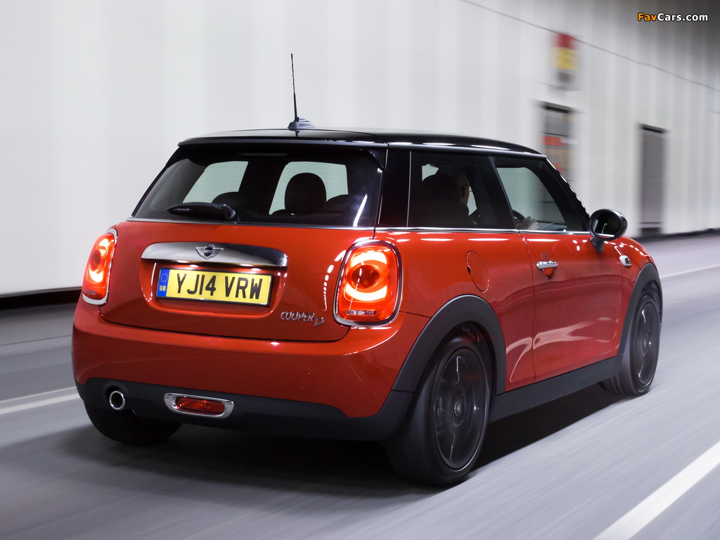 Pictures of Mini Cooper D UK-spec (F56) 2014 (1024 x 768)