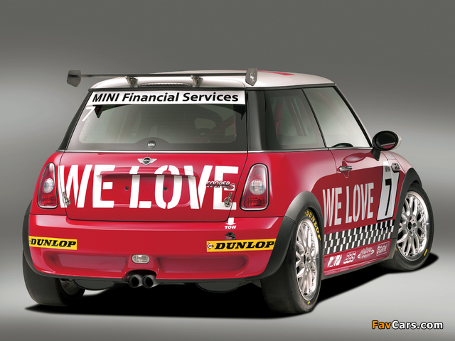 Mini Cooper S Challenge (R53) 2004 wallpapers (640 x 480)