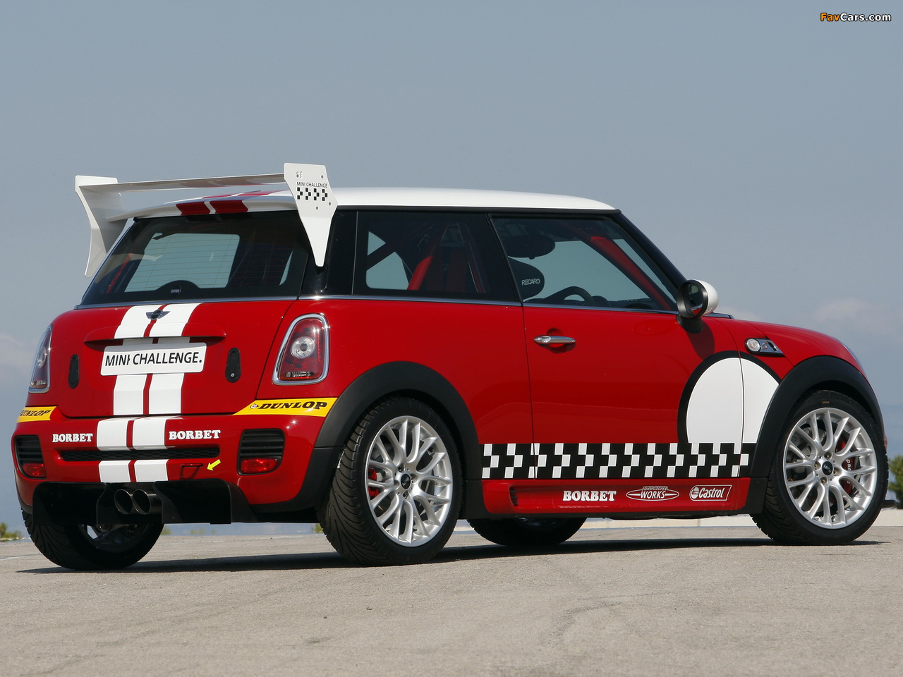 Mini John Cooper Works Challenge (R56) 2008 wallpapers (1280 x 960)