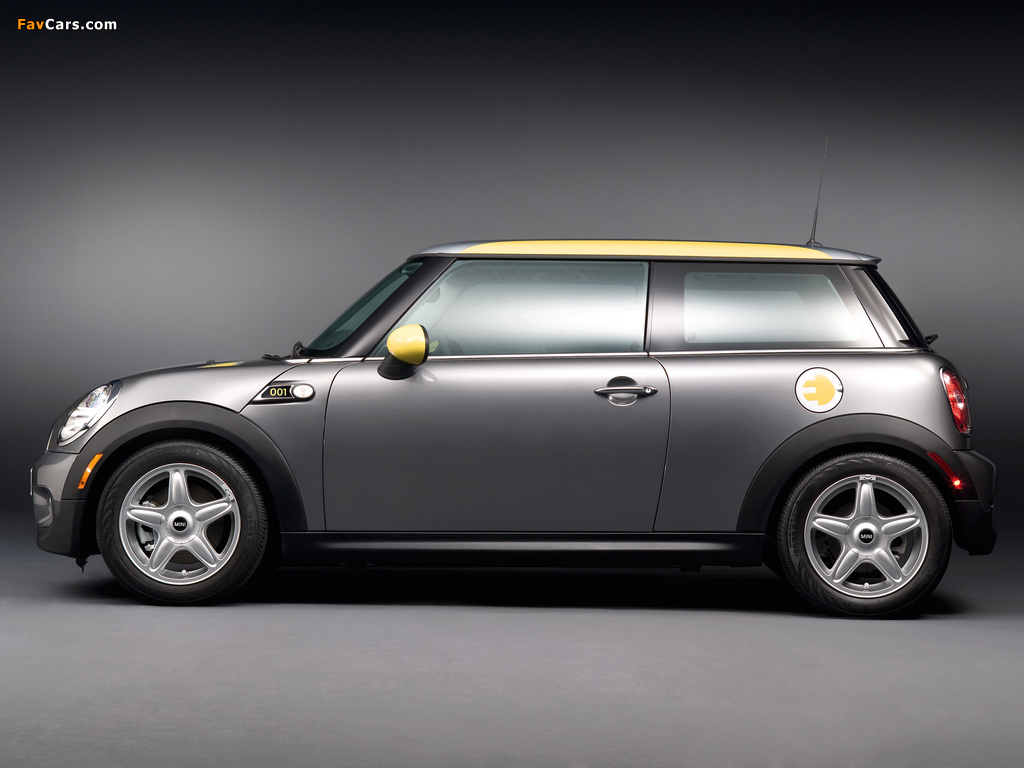 Mini E (R56) 2009–14 wallpapers (1024 x 768)