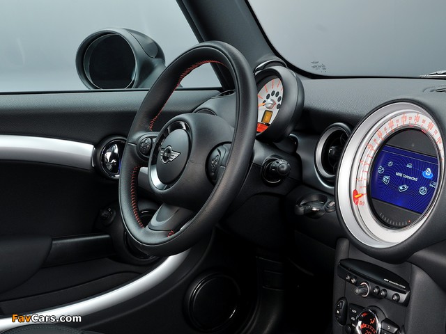 Mini Cooper John Cooper Works Package (R56) 2011–14 wallpapers (640 x 480)