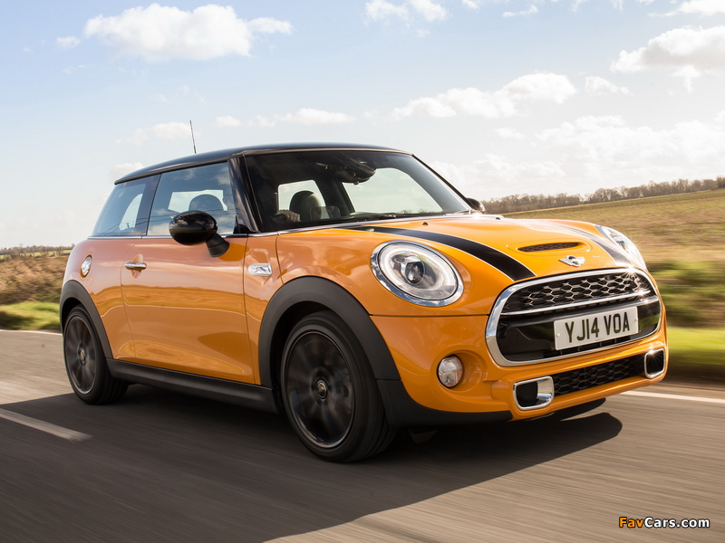 Mini Cooper S UK-spec (F56) 2014 wallpapers (800 x 600)