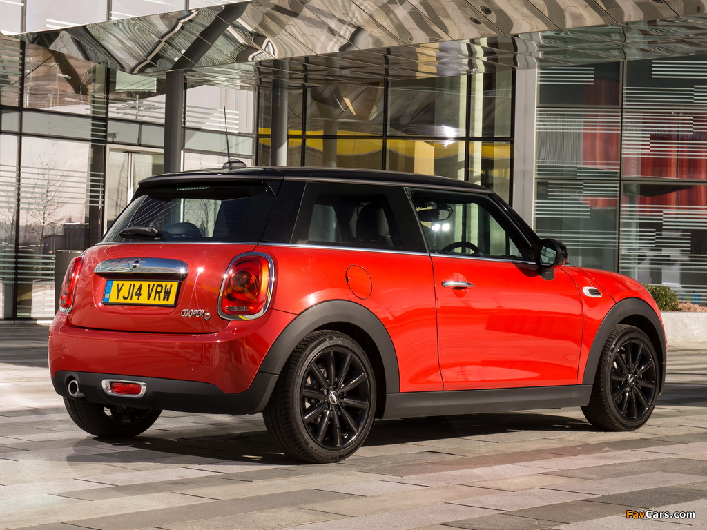 Mini Cooper D UK-spec (F56) 2014 wallpapers (1024 x 768)