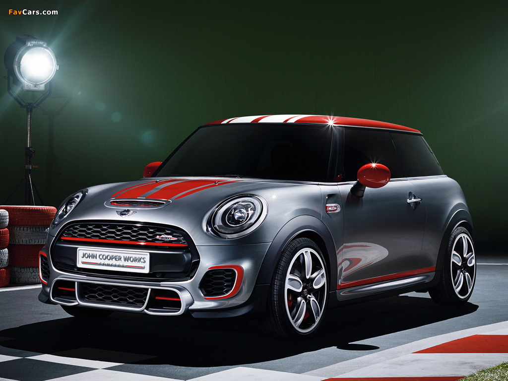 Mini John Cooper Works Concept (F56) 2014 wallpapers (1024 x 768)