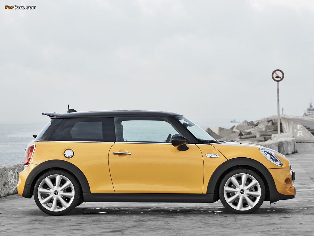 Mini Cooper S (F56) 2014 wallpapers (1024 x 768)