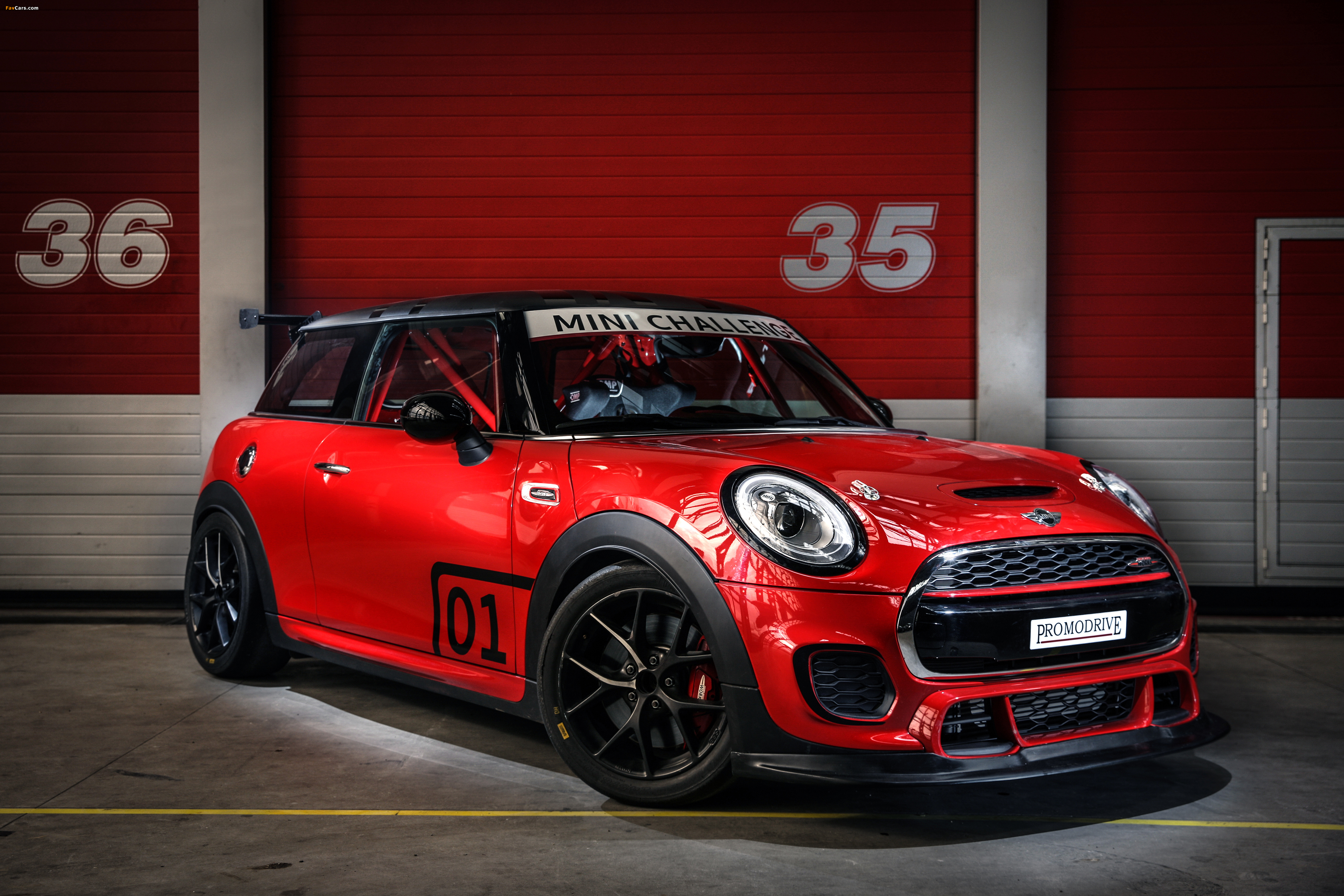 MINI John Cooper Works Challenge (F56) 2016 wallpapers (4096 x 2731)