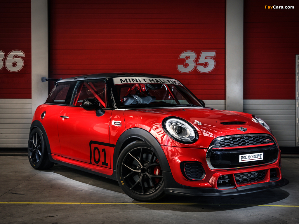 MINI John Cooper Works Challenge (F56) 2016 wallpapers (1024 x 768)