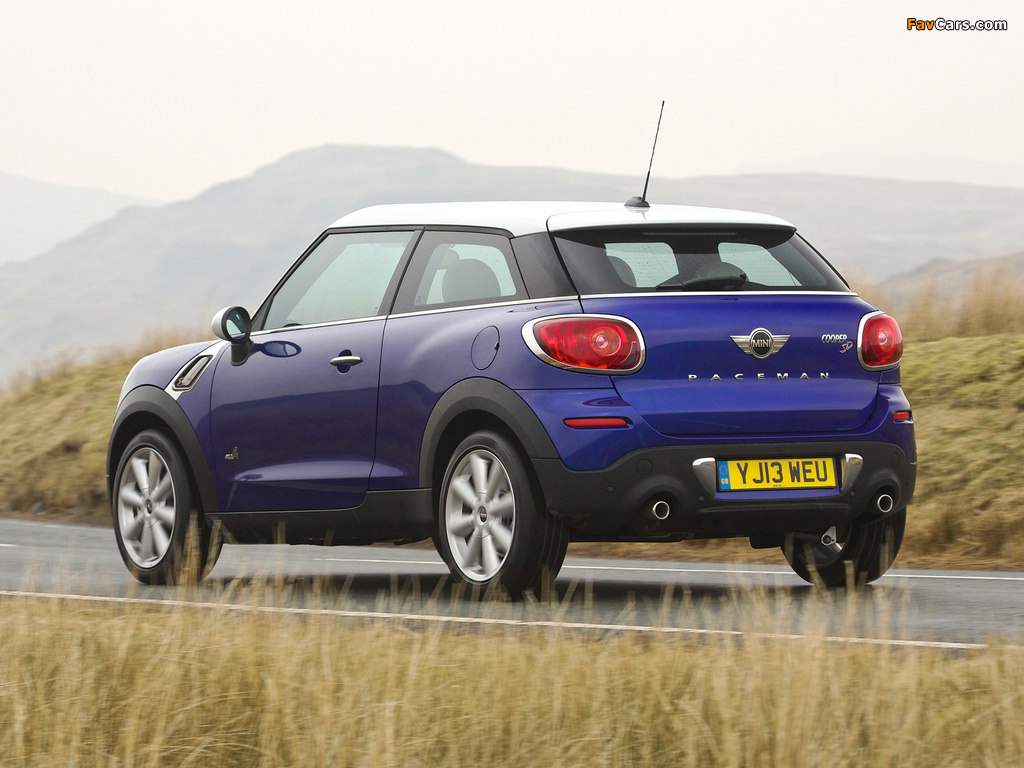 Images of MINI Cooper SD Paceman All4 UK-spec (R61) 2013 (1024 x 768)