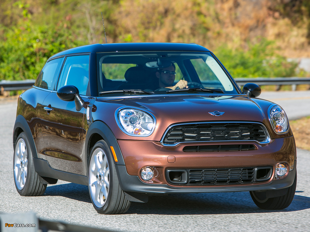 Images of MINI Cooper S Paceman US-spec (R61) 2013 (1024 x 768)