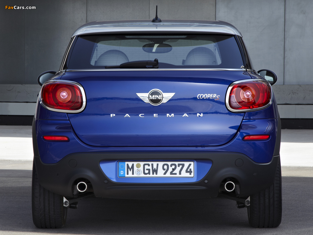 Images of MINI Cooper S Paceman All4 (R61) 2013–14 (1024 x 768)