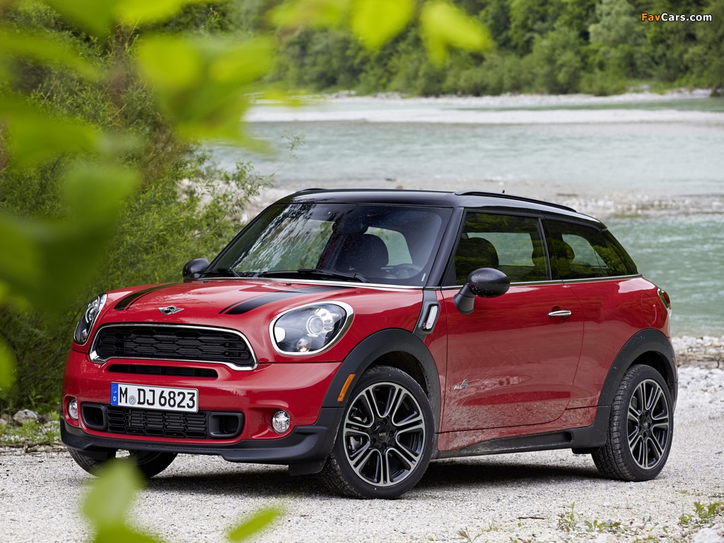 MINI Cooper S Paceman All4 John Cooper Works Package (R61) 2013 images (1024 x 768)