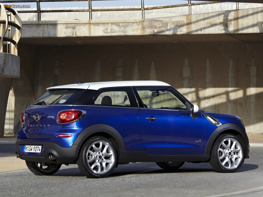 MINI Cooper S Paceman All4 (R61) 2013–14 images (1024 x 768)