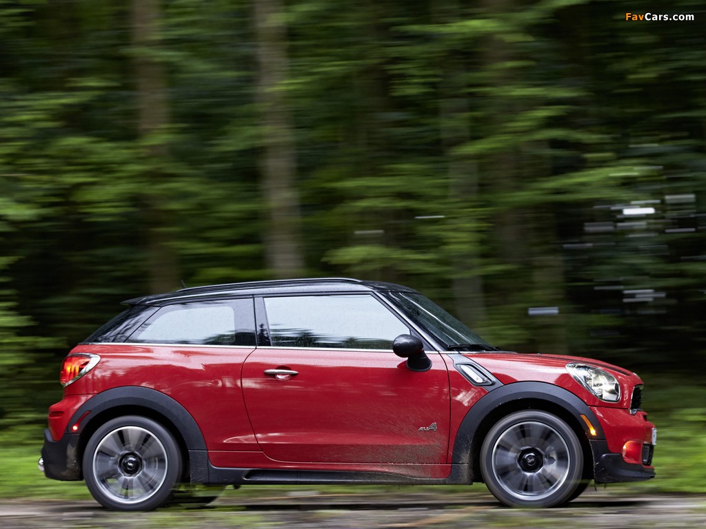 MINI Cooper S Paceman All4 John Cooper Works Package (R61) 2013 images (1024 x 768)