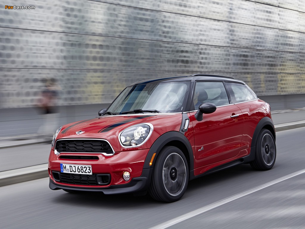 MINI Cooper S Paceman All4 John Cooper Works Package (R61) 2013 photos (1024 x 768)